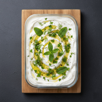 Greek Yogurt & Garlic Dip (Haydari)