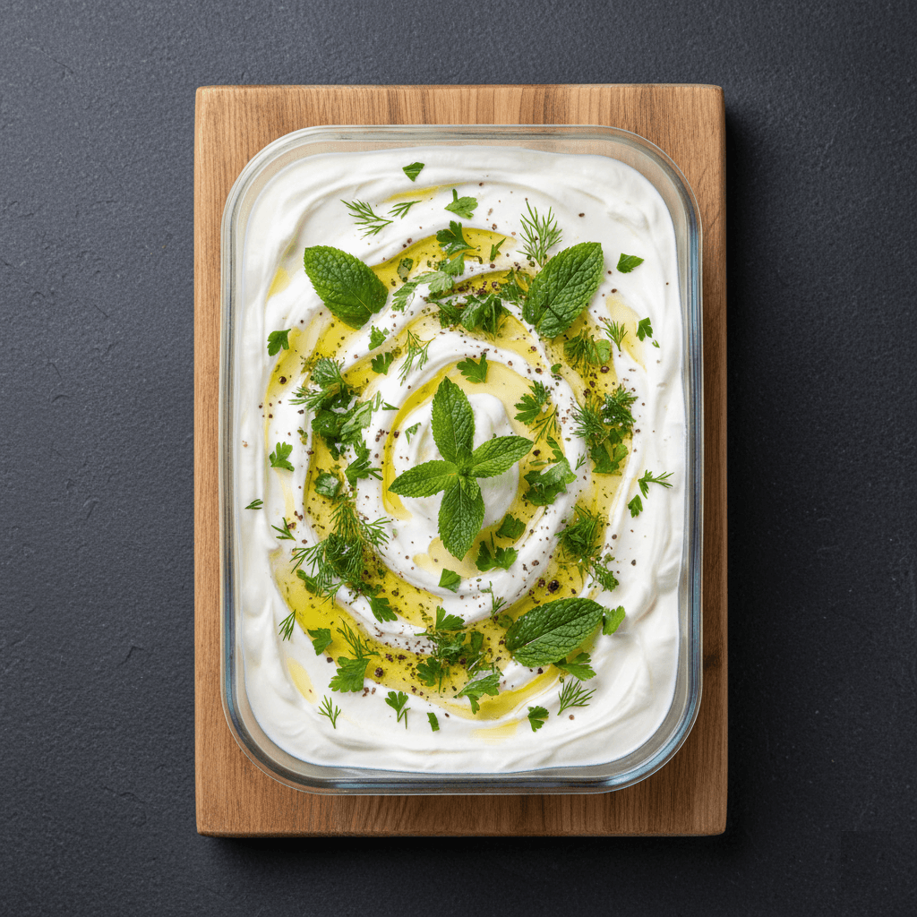 Greek Yogurt & Garlic Dip (Haydari)