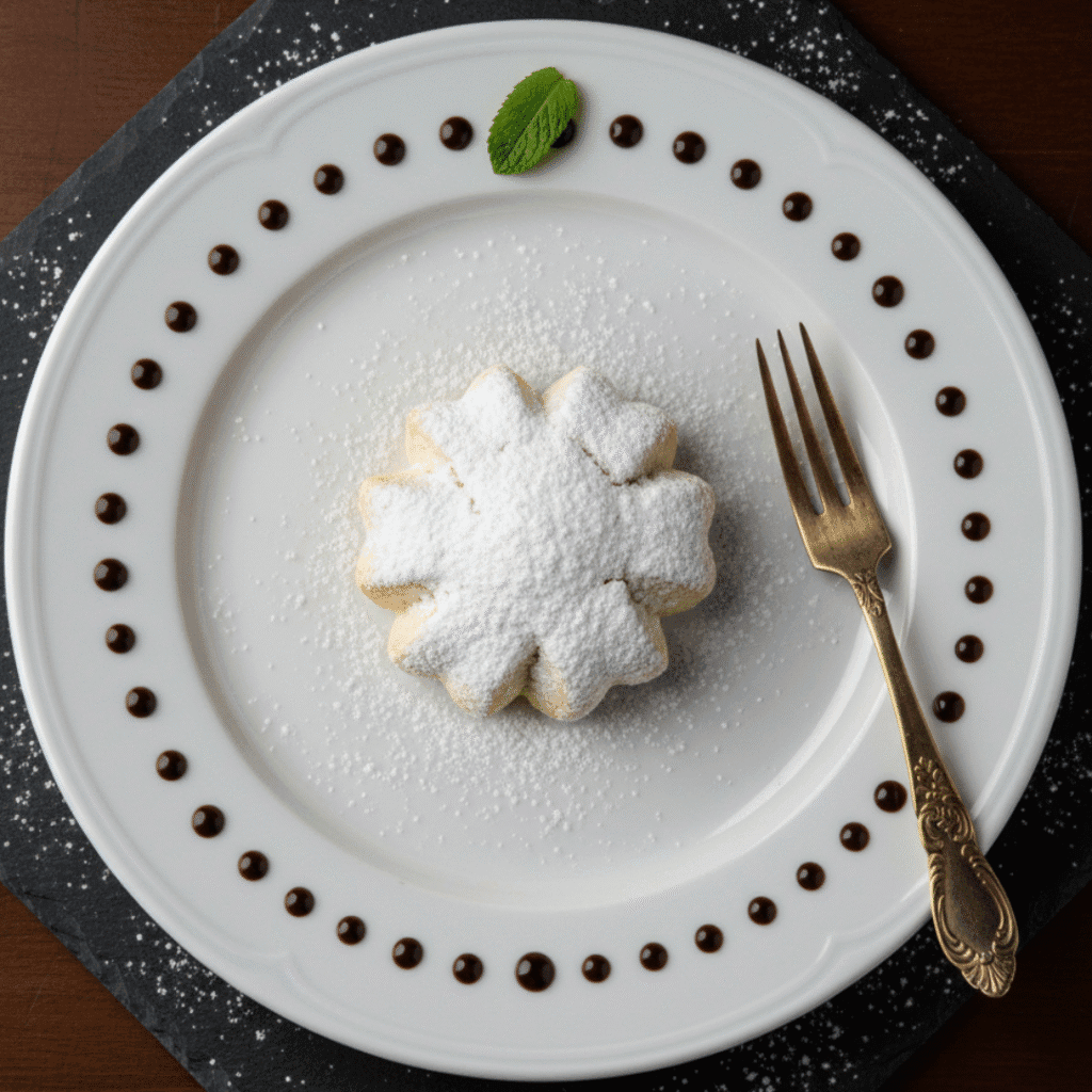 Turkish Snow Cookie Traditional Turkish butter cookie, soft and crumbly with a nostalgic touch.